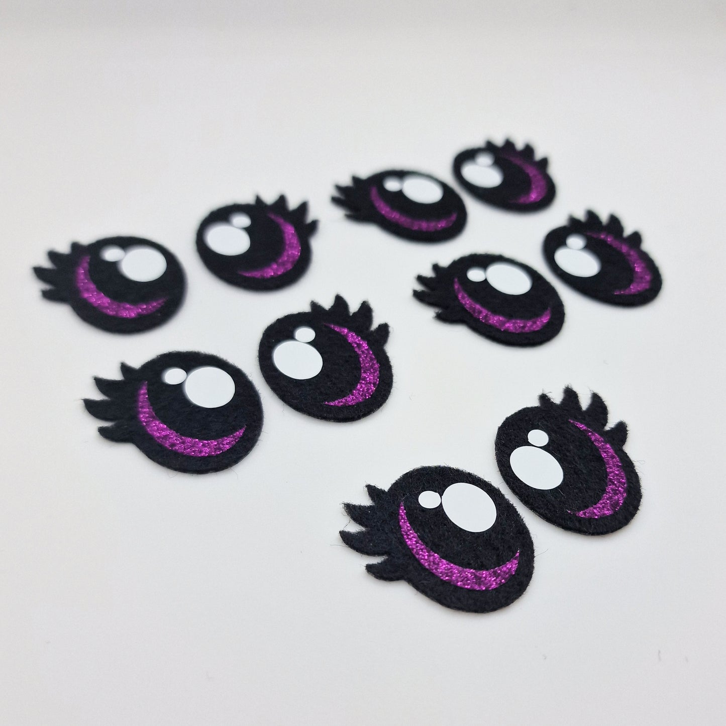 1" Kawaii Felt Eyes (5 pairs)