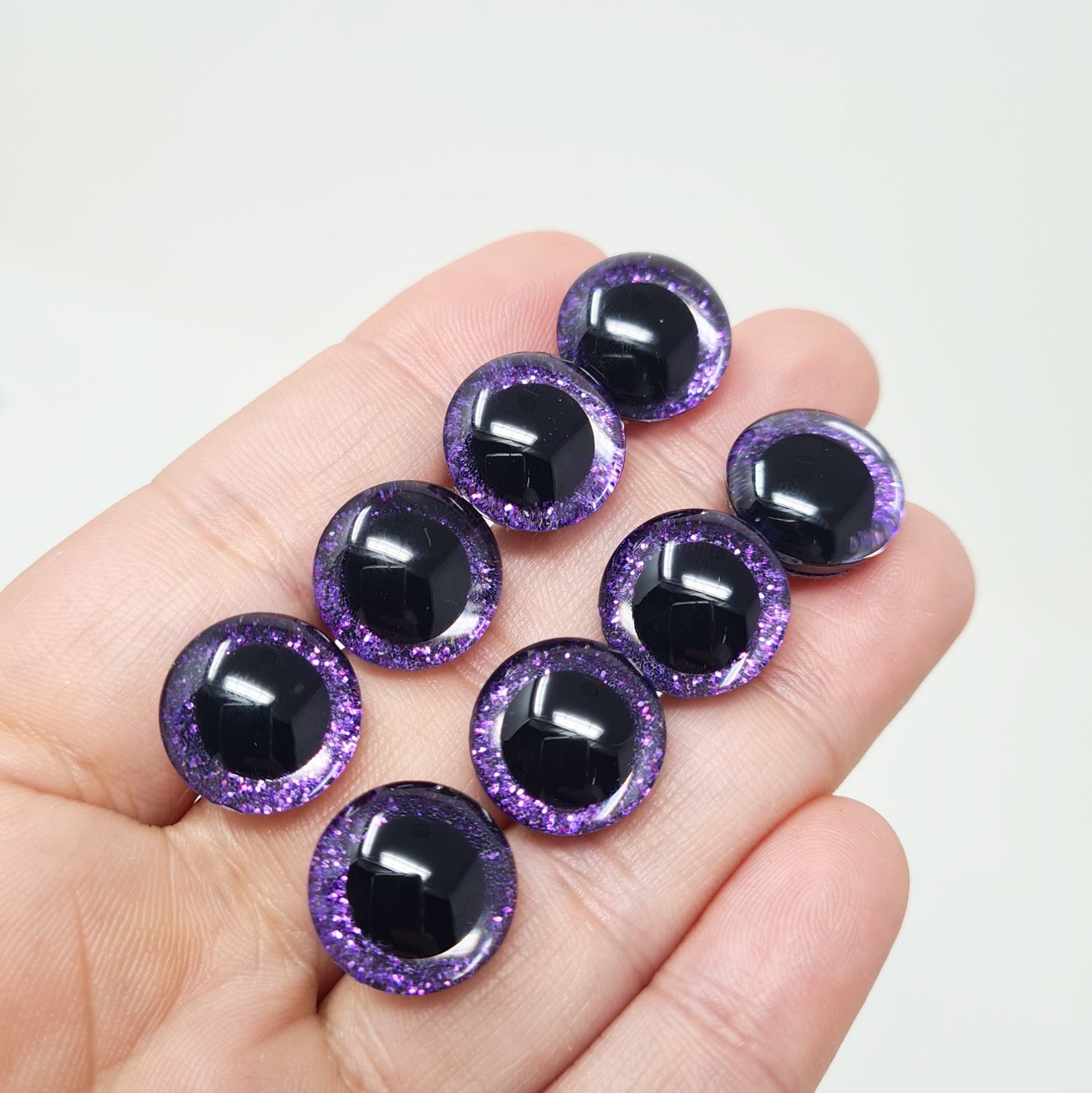 3D Glitter Safety Eyes