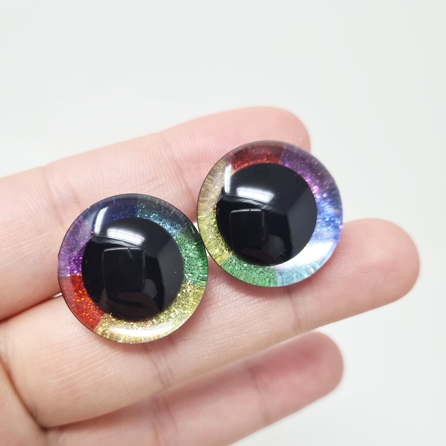 3D Glitter Safety Eyes