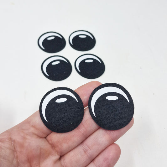 1.75" Felt Eyes (3 pairs)