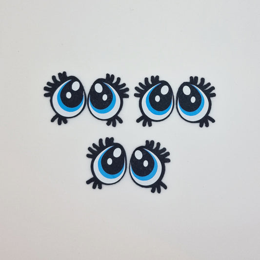 Sad Look Felt Eyes