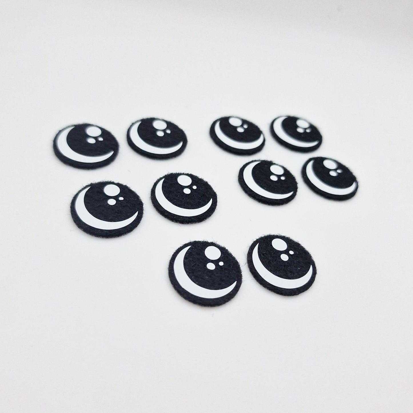 1" Kawaii Felt Eyes (5 pairs)