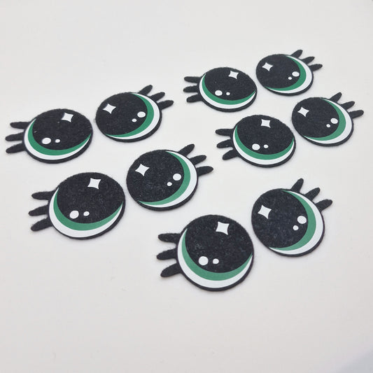 1.5" Green Felt Eyes