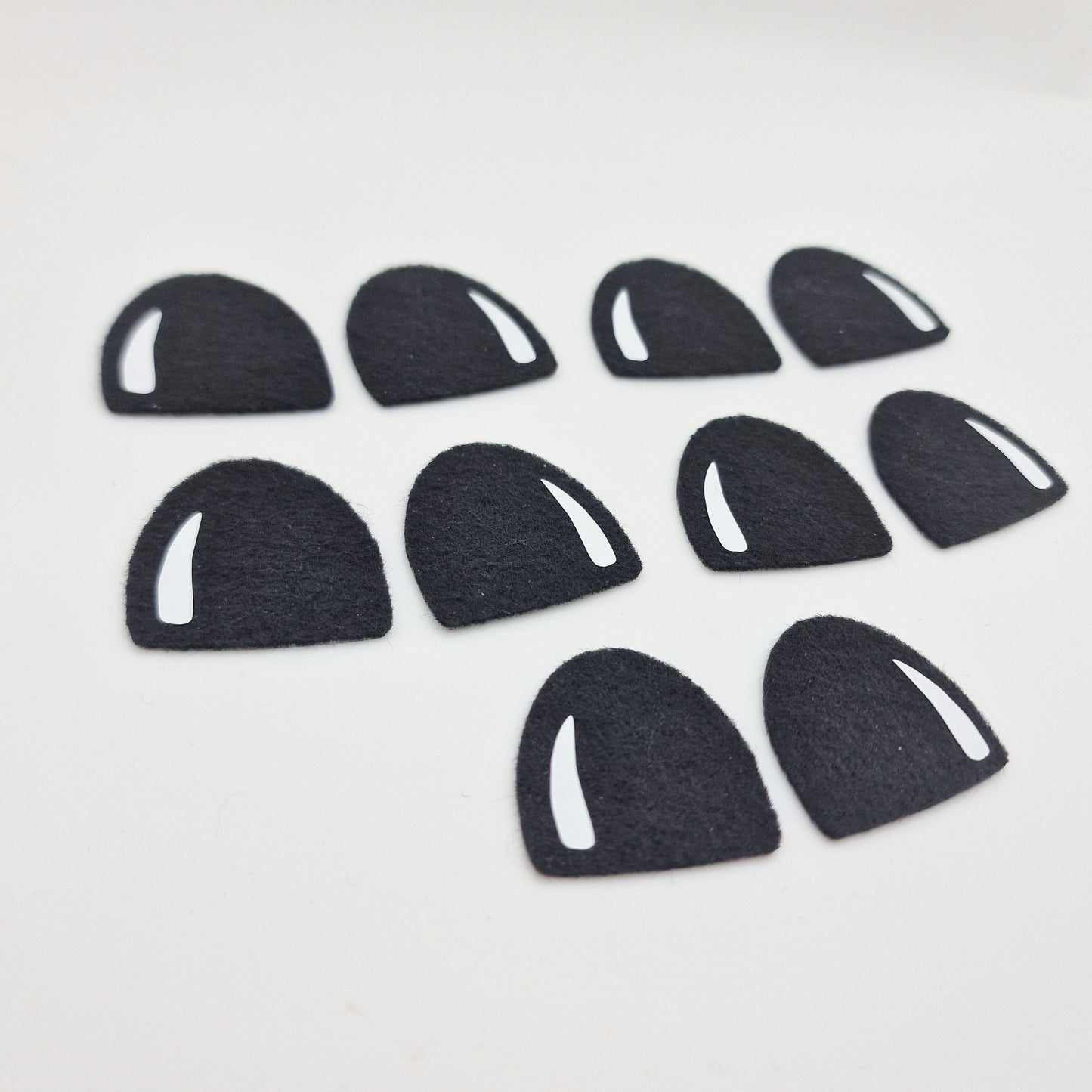 1" Kawaii Felt Eyes (5 pairs)