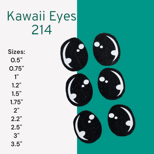Kawaii Felt Eyes (214)