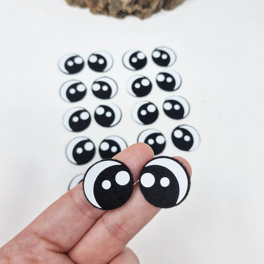 1.75" Felt Eyes (3 pairs)
