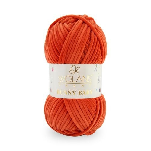 Neon Orange (10089) - Wolans Bunny Baby 100g