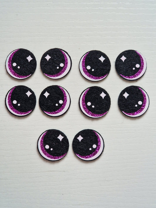 1.75" Felt Eyes (3 pairs)