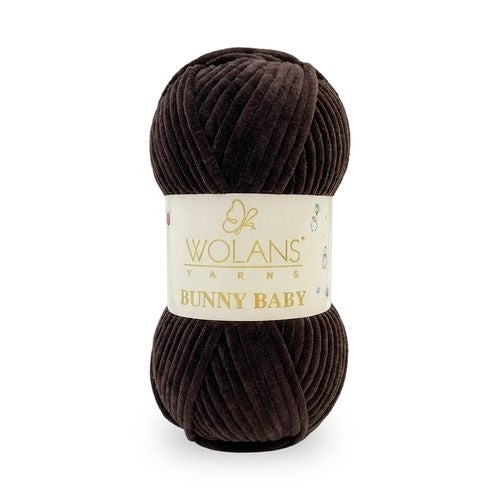 Dark Aubergine (10090) - Wolans Bunny Baby 100g